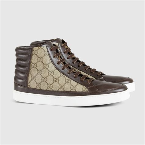 gucci basketball shoes price|gucci supreme high top sneakers.